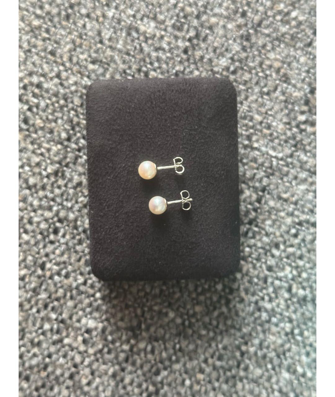 TIFFANY&CO Белые серьги из белого золота, фото 4
