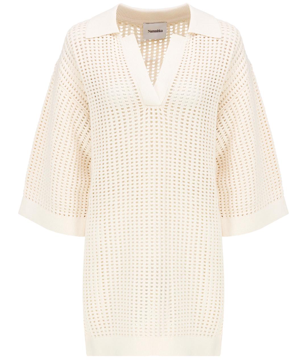 NANUSHKA Бежевое платье, фото 1