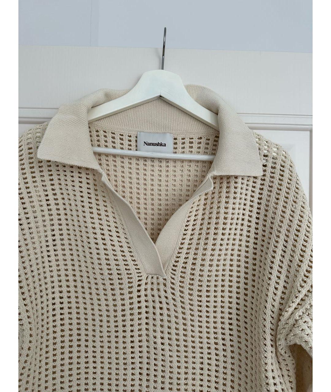 NANUSHKA Бежевое платье, фото 3