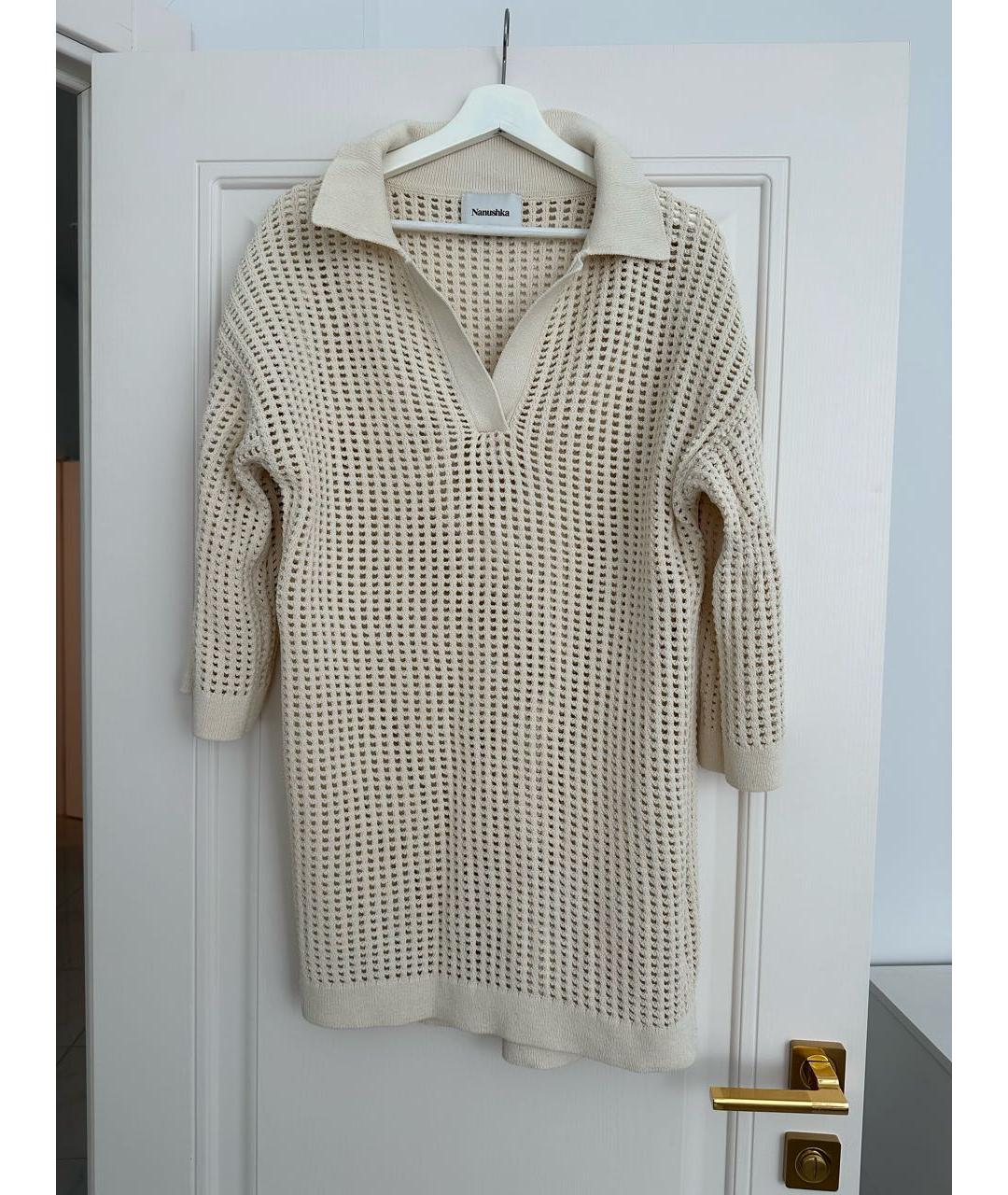 NANUSHKA Бежевое платье, фото 4