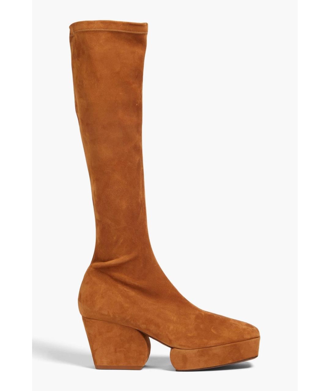 ZIMMERMANN Коричневые замшевые сапоги, фото 4