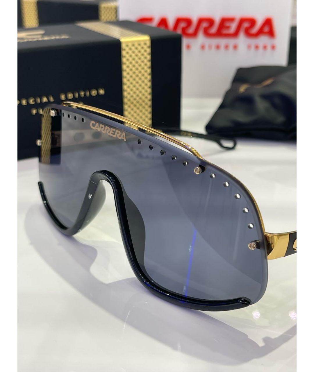 CARRERA Y CARRERA Черные пластиковые солнцезащитные очки, фото 5