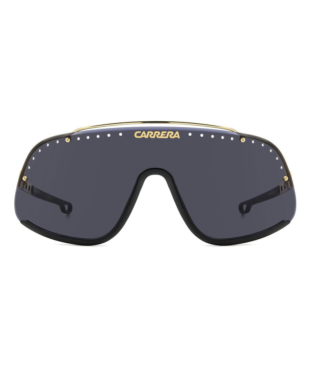 CARRERA Y CARRERA Черные пластиковые солнцезащитные очки, фото 2