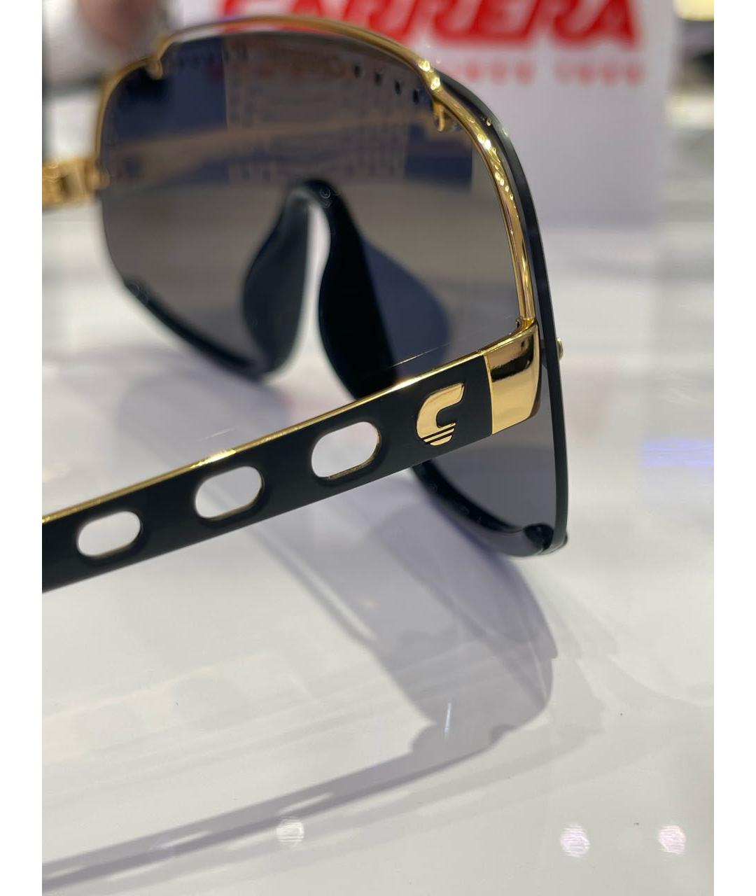 CARRERA Y CARRERA Черные пластиковые солнцезащитные очки, фото 7