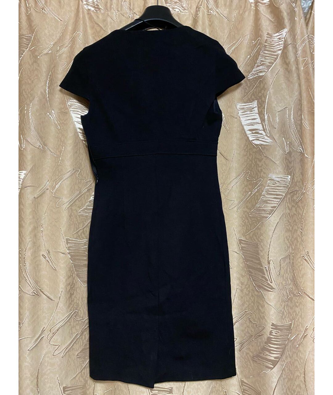 COSTUME NATIONAL Черное вискозное повседневное платье, фото 2