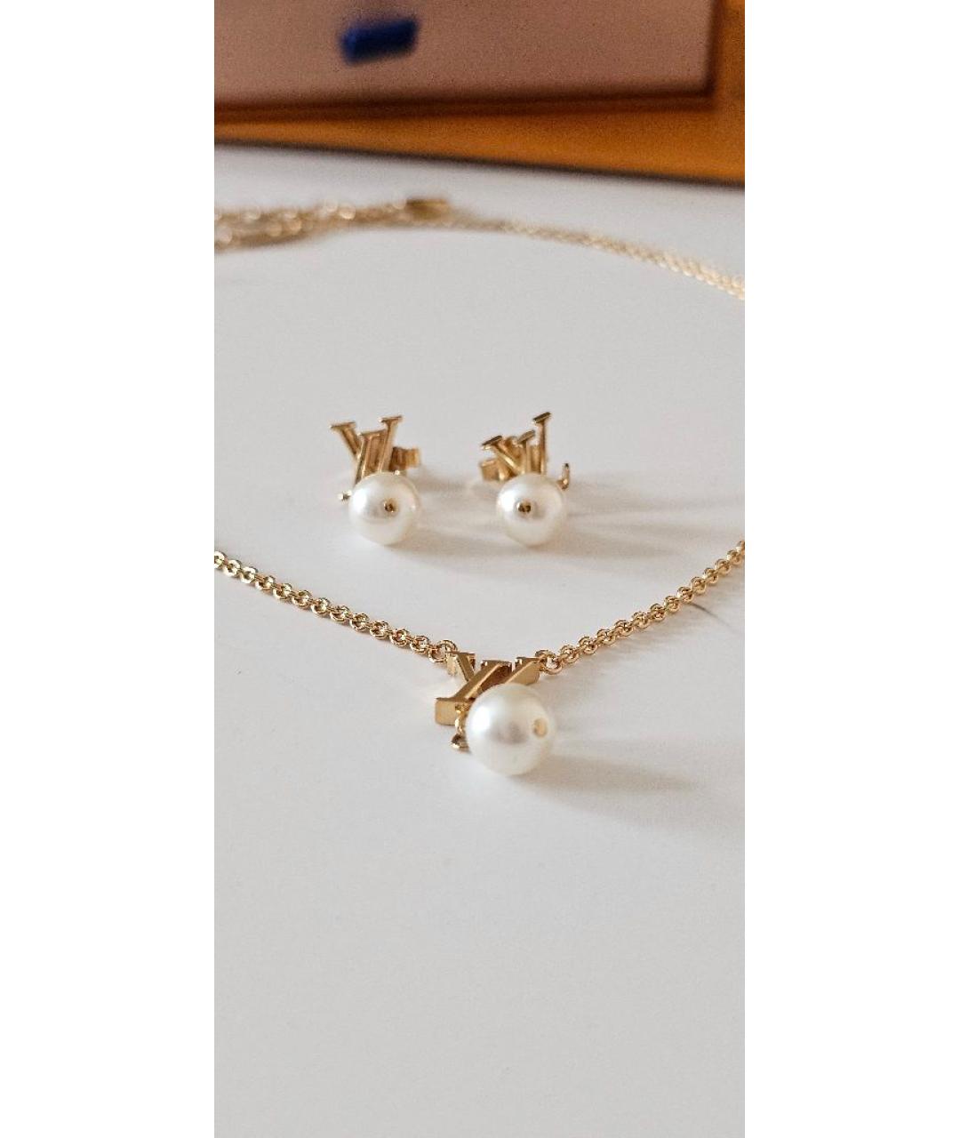 LOUIS VUITTON Золотой латунный комплект, фото 2