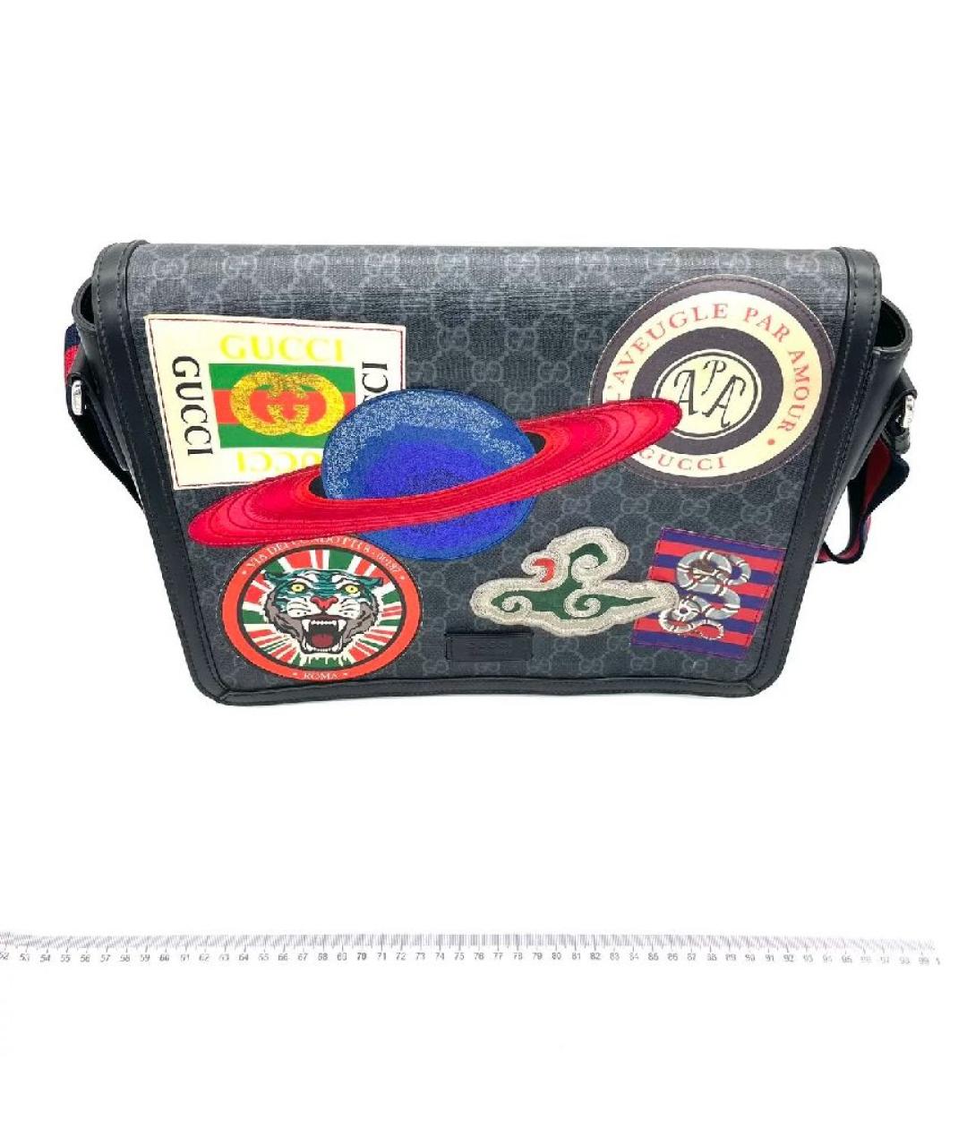 GUCCI Серая сумка на плечо, фото 3