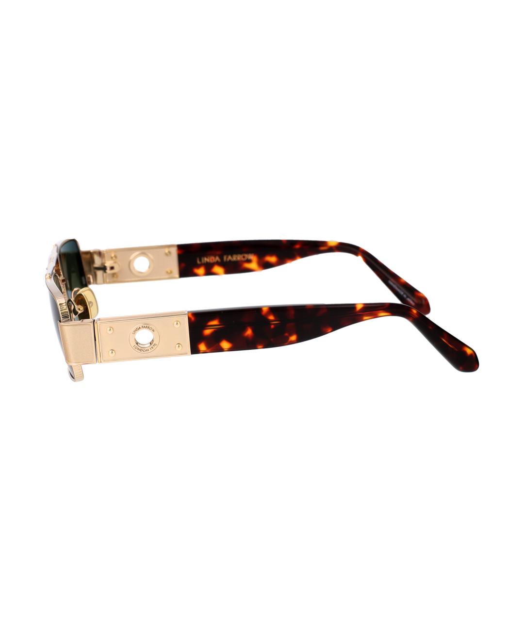 LINDA FARROW Мульти солнцезащитные очки, фото 3