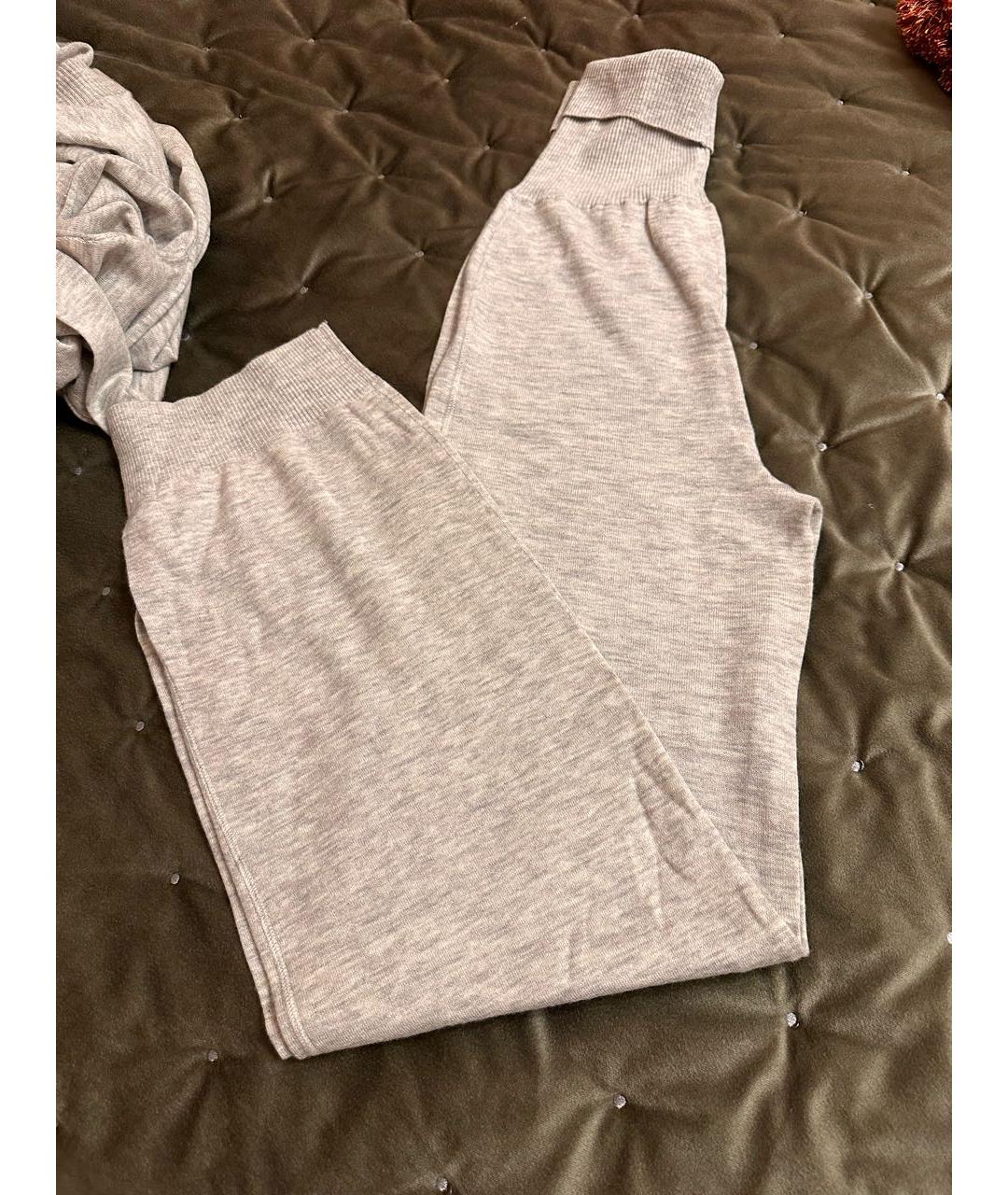 Eres Серый кашемировый костюм с брюками, фото 3