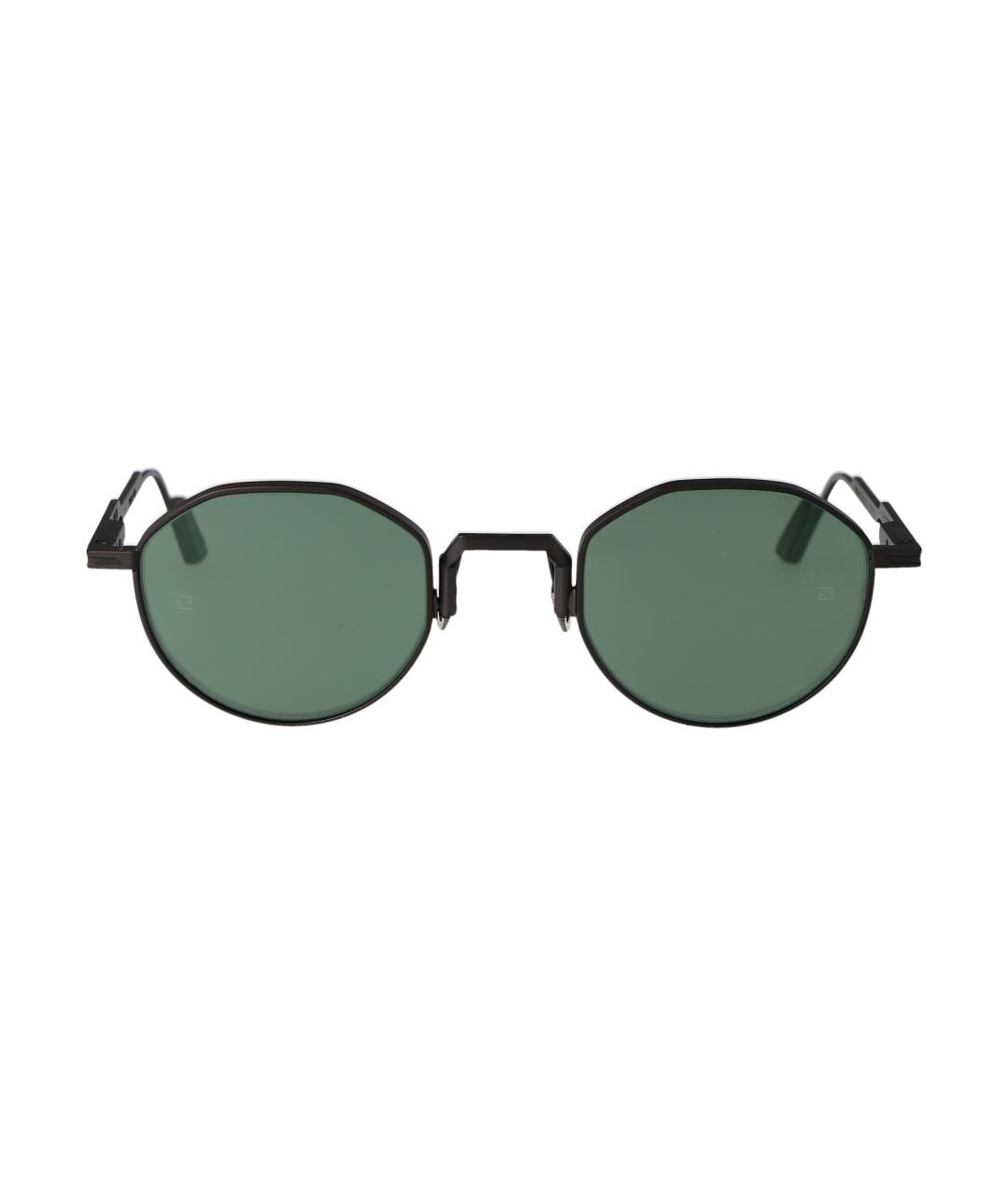 MOVITRA Черные металлические солнцезащитные очки, фото 2