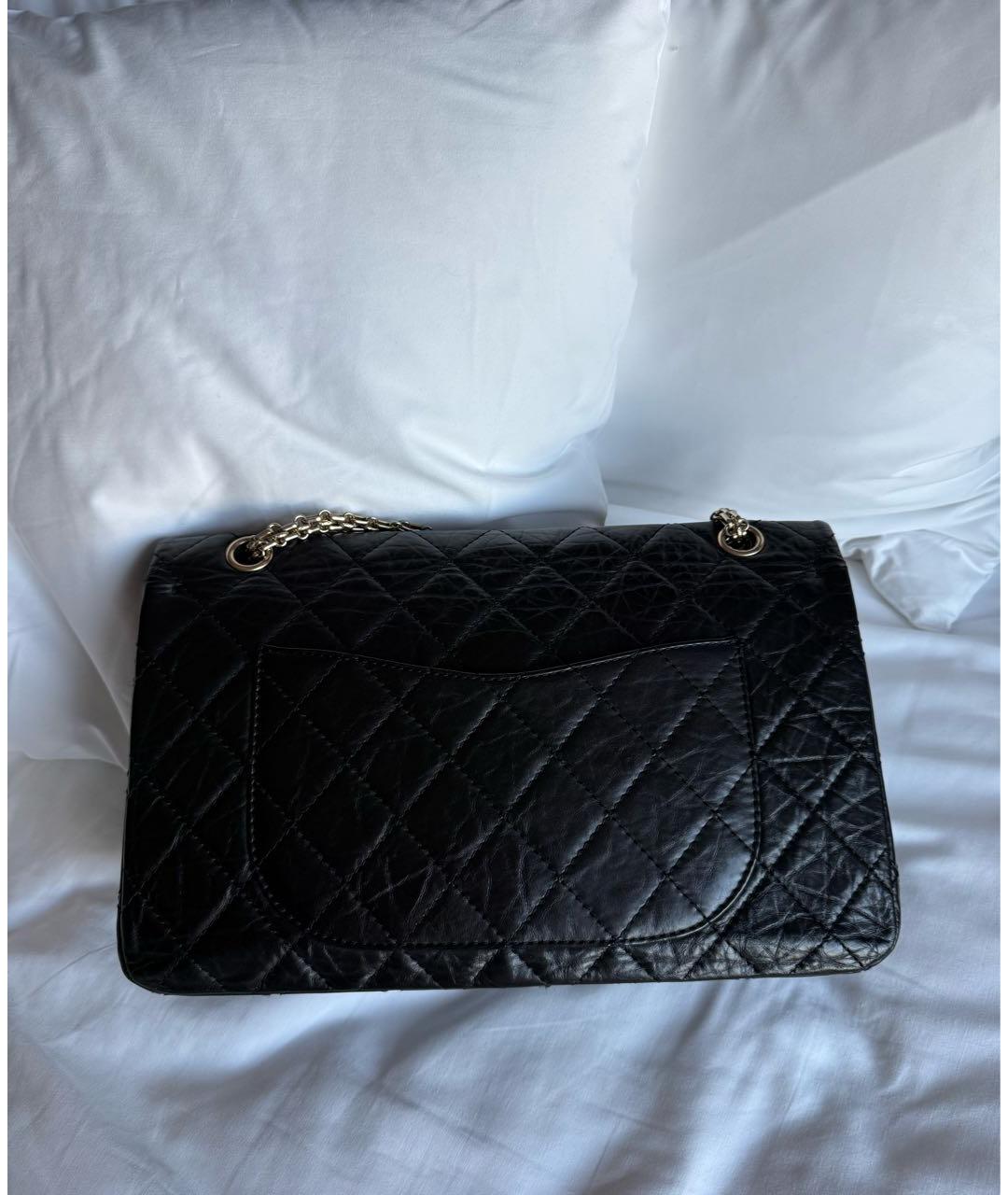 CHANEL Черная кожаная сумка через плечо, фото 2