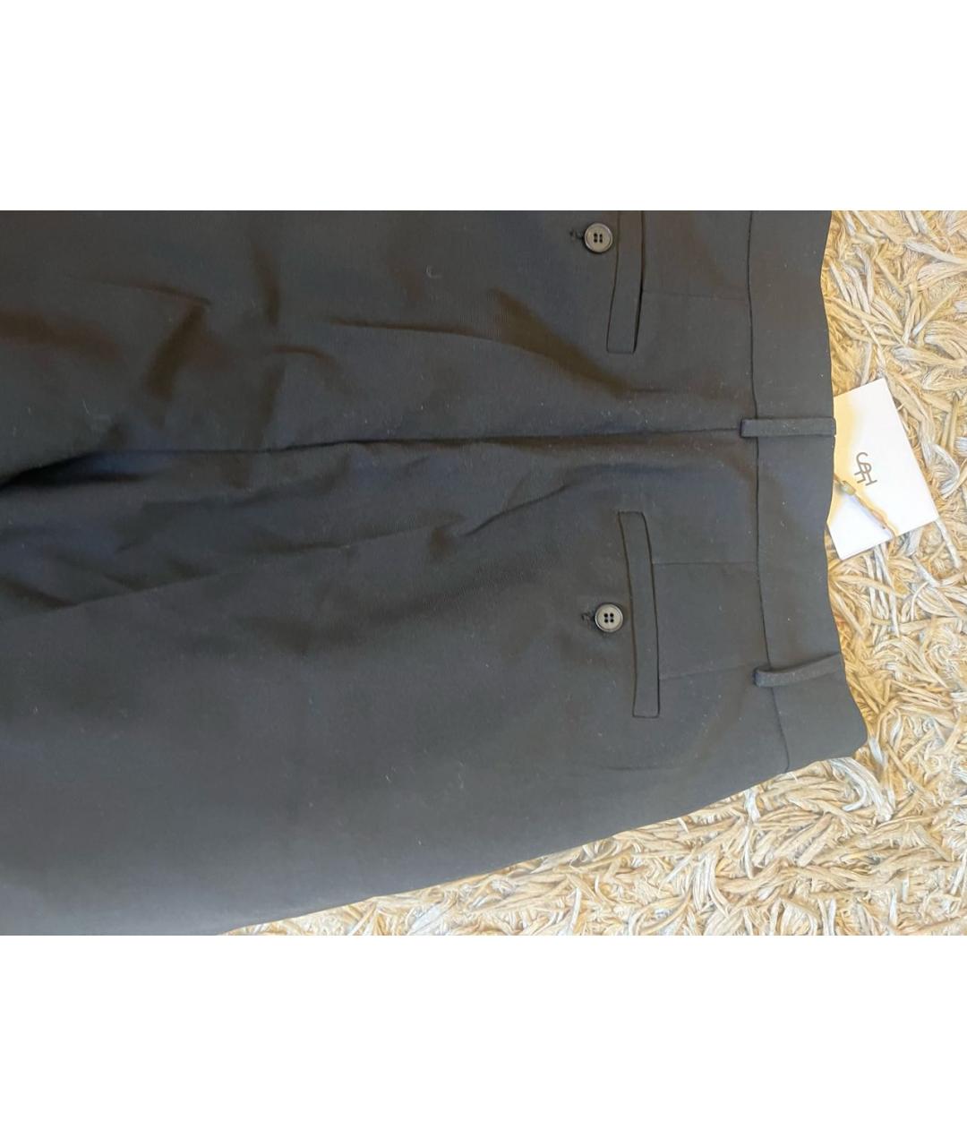 THE FRANKIE SHOP Черные прямые брюки, фото 2