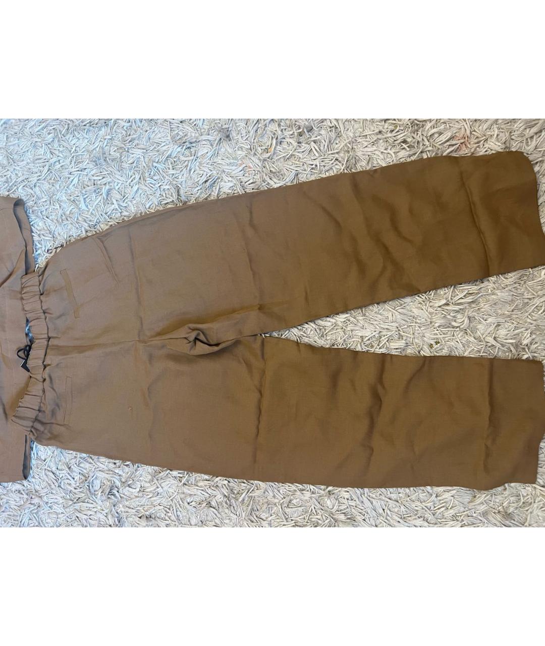 FABIANA FILIPPI Коричневый костюм с брюками, фото 3