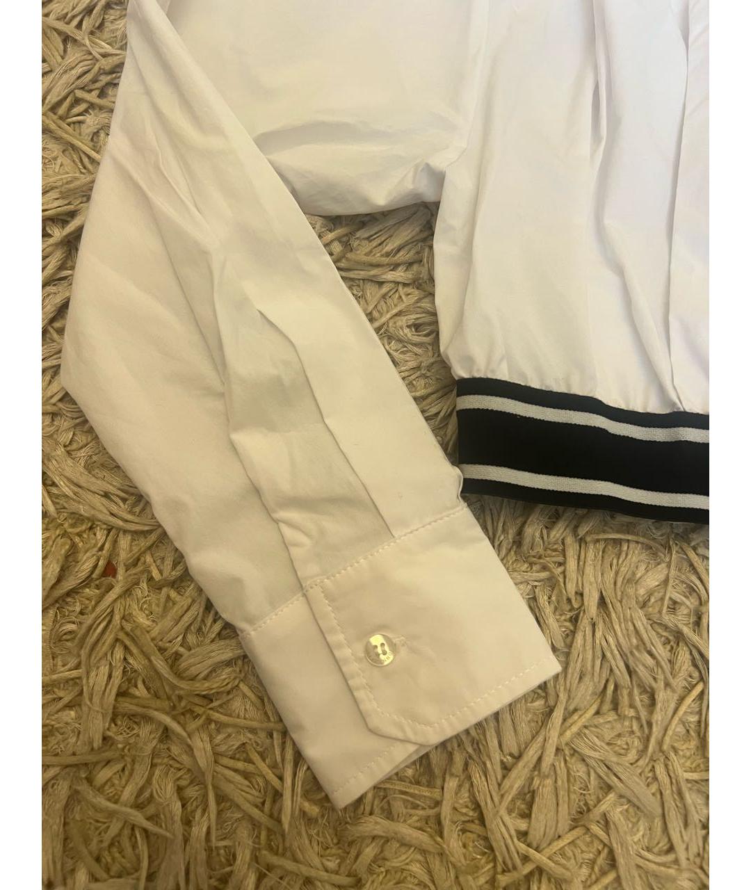 MONNALISA Белая хлопковая рубашка/блузка, фото 4