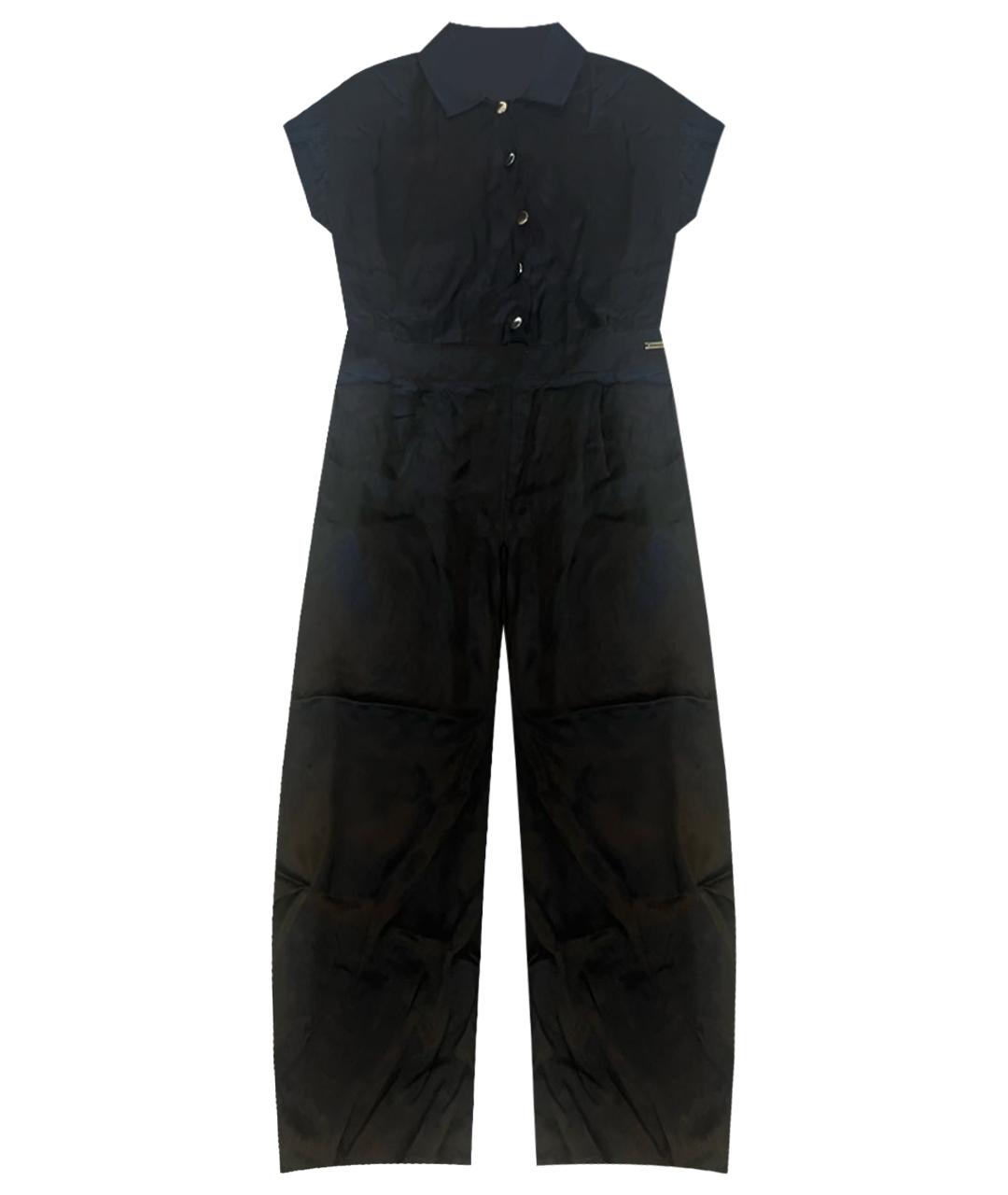 MONNALISA Черный вискозный комбинезон, фото 1