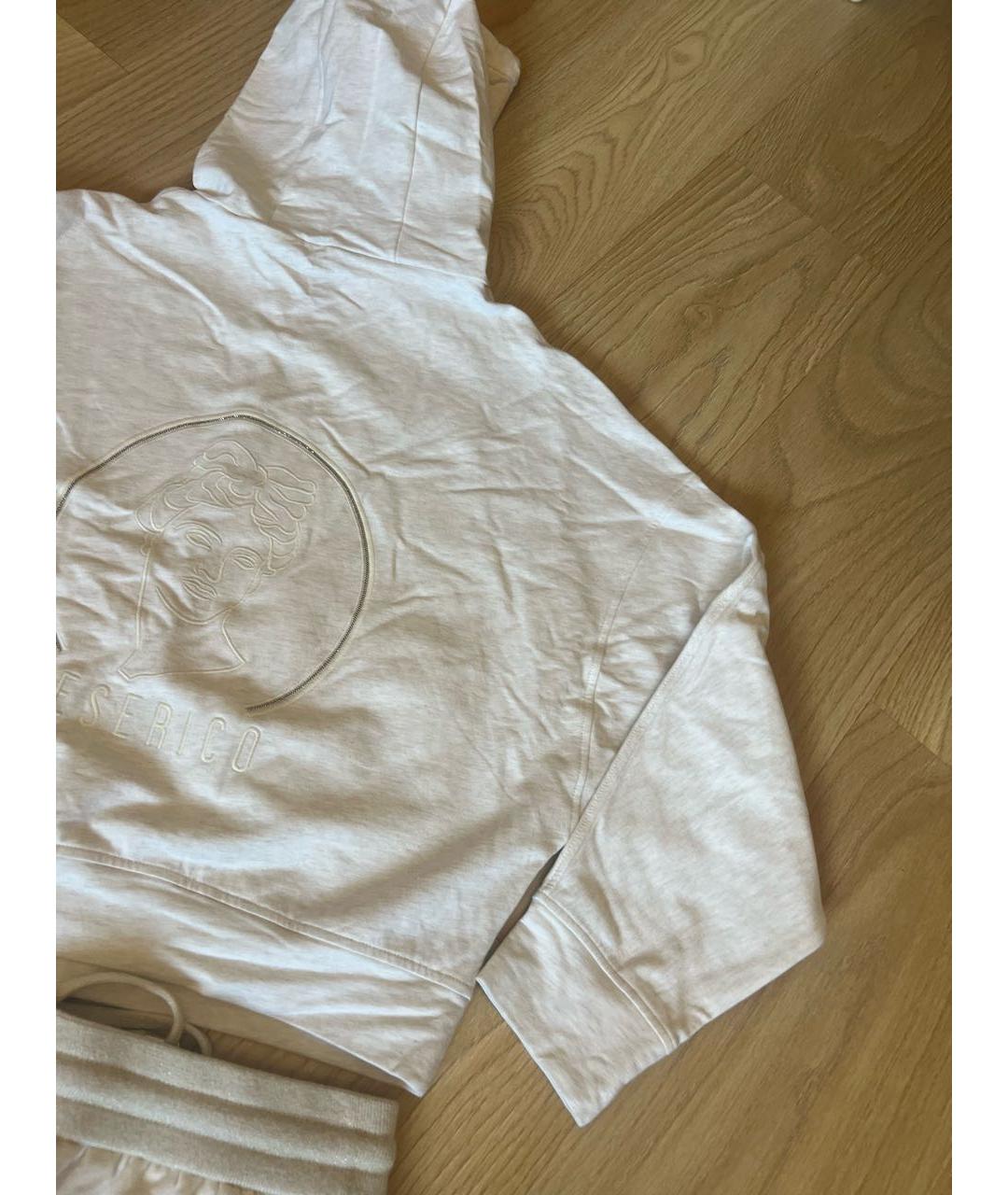 PESERICO Серый хлопковый костюм с брюками, фото 2