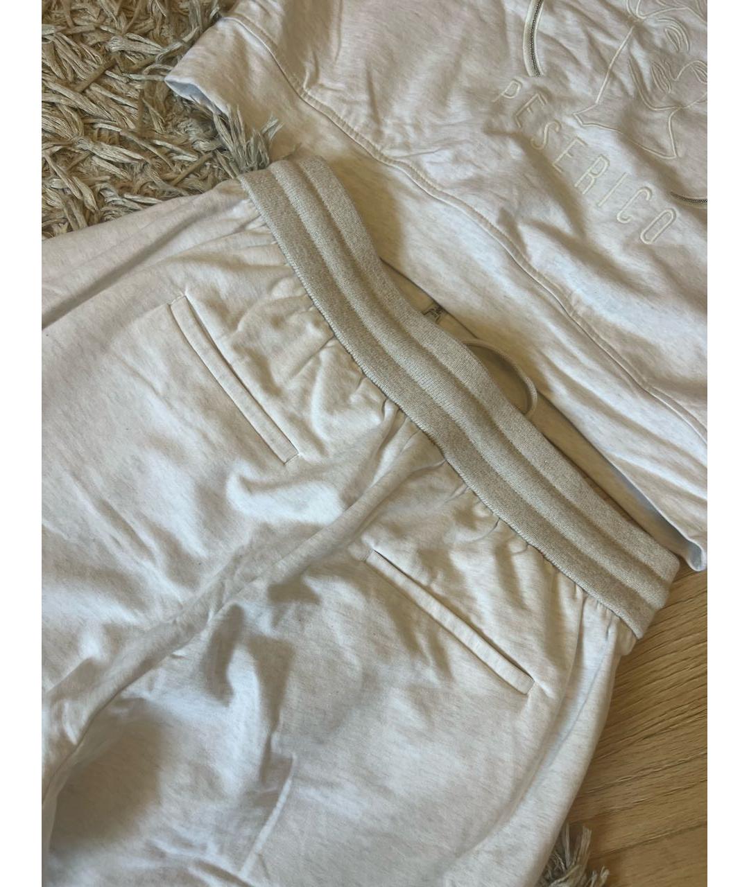 PESERICO Серый хлопковый костюм с брюками, фото 7