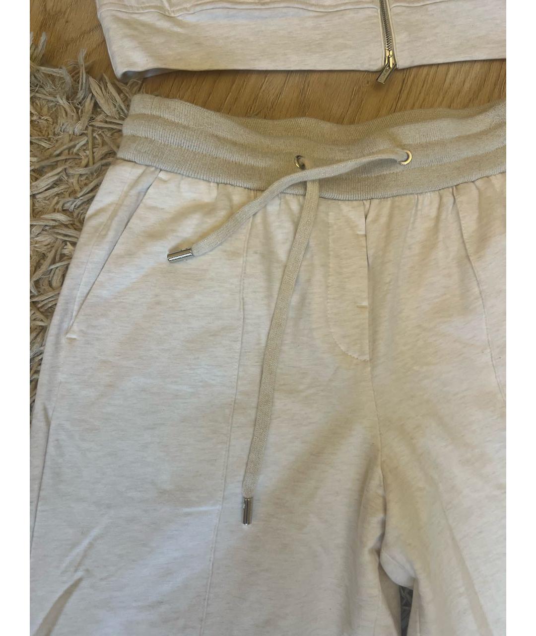 PESERICO Серый хлопковый костюм с брюками, фото 8