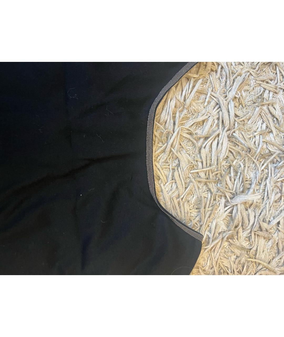 FABIANA FILIPPI Черная хлопковая майка, фото 2