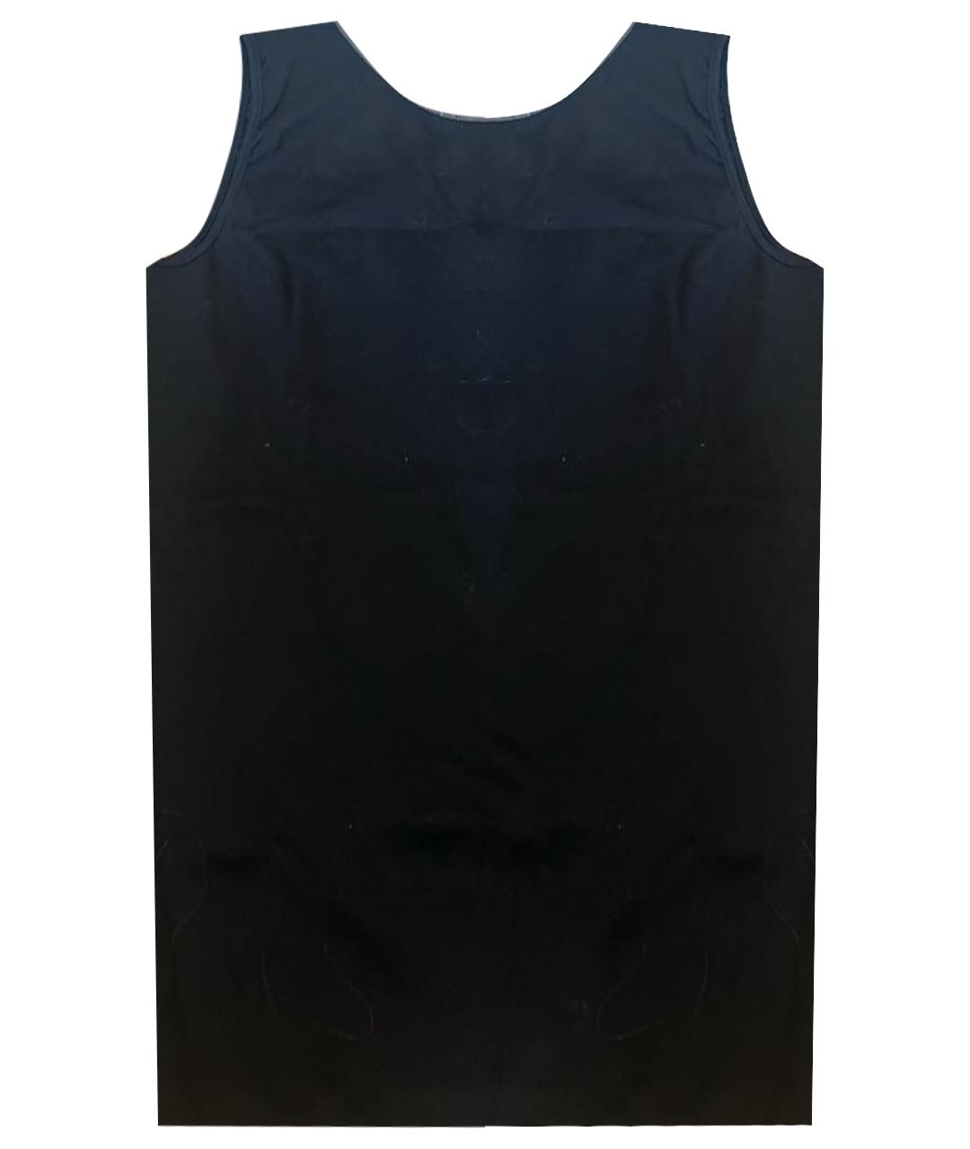 FABIANA FILIPPI Черная хлопковая майка, фото 1