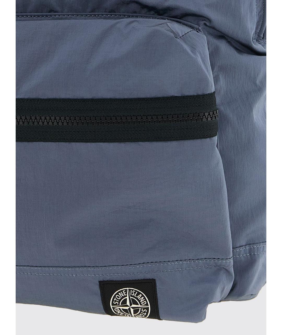 STONE ISLAND Синий рюкзак, фото 4