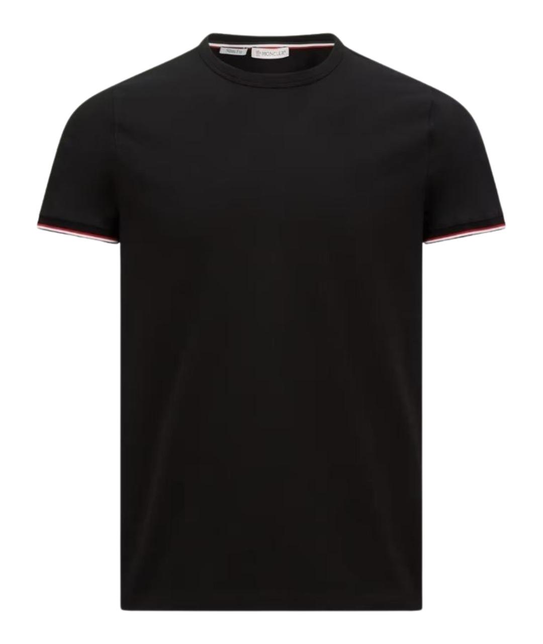 MONCLER Черная хлопковая кэжуал рубашка, фото 1