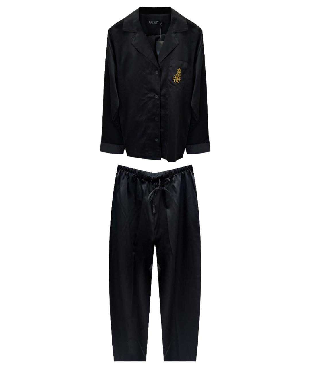 RALPH LAUREN Черная полиэстеровая пижама, фото 1