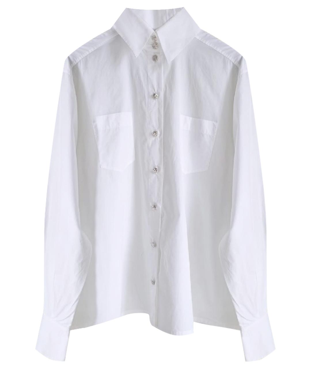 CHANEL Белая хлопковая рубашка, фото 1