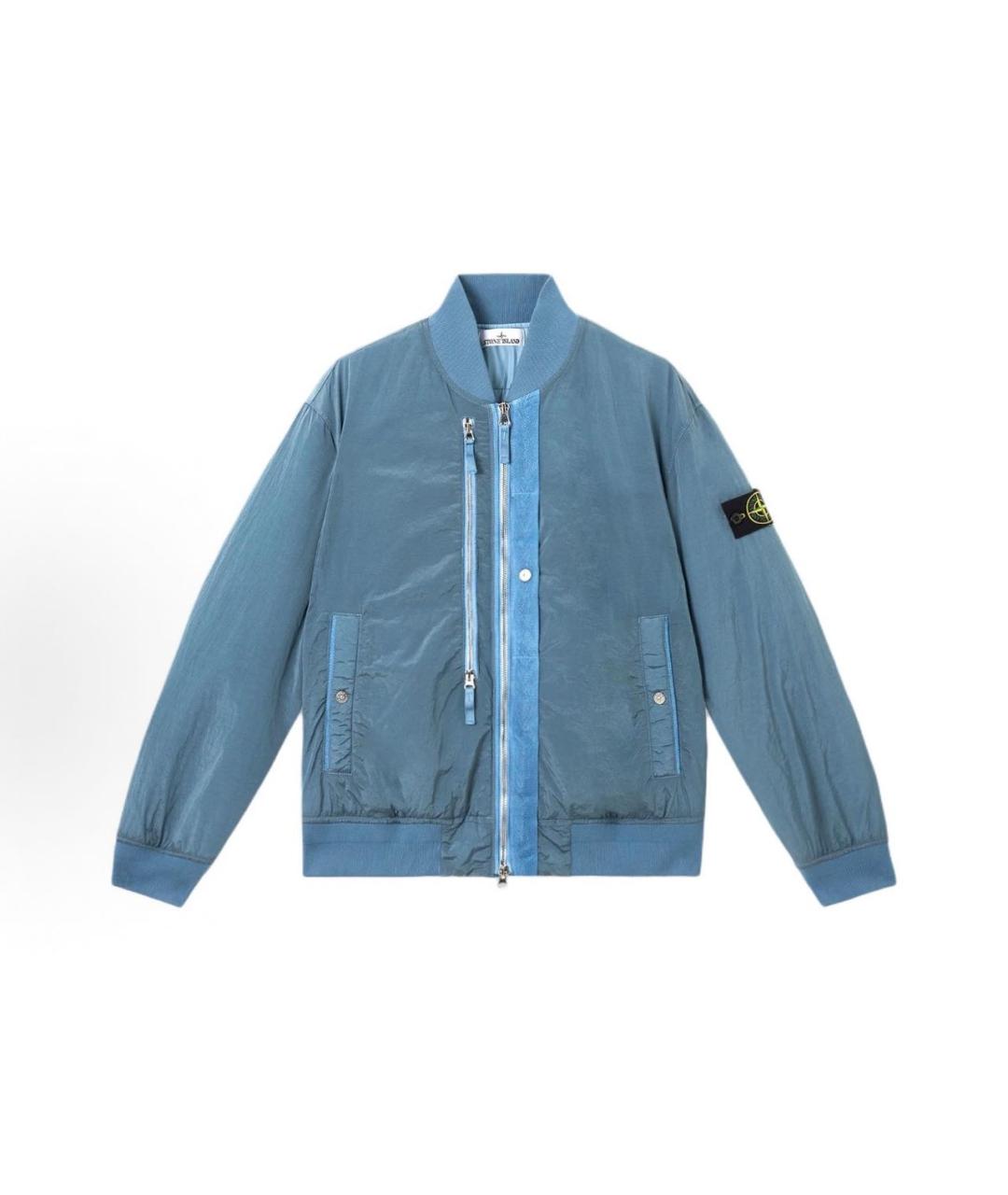 STONE ISLAND Голубая куртка, фото 8