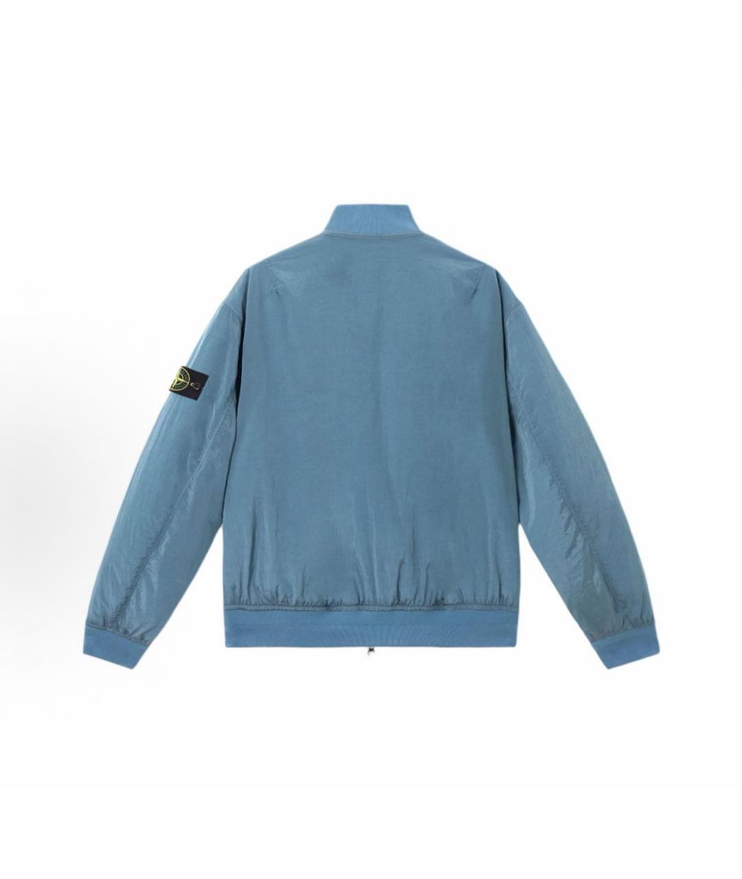 STONE ISLAND Голубая куртка, фото 2