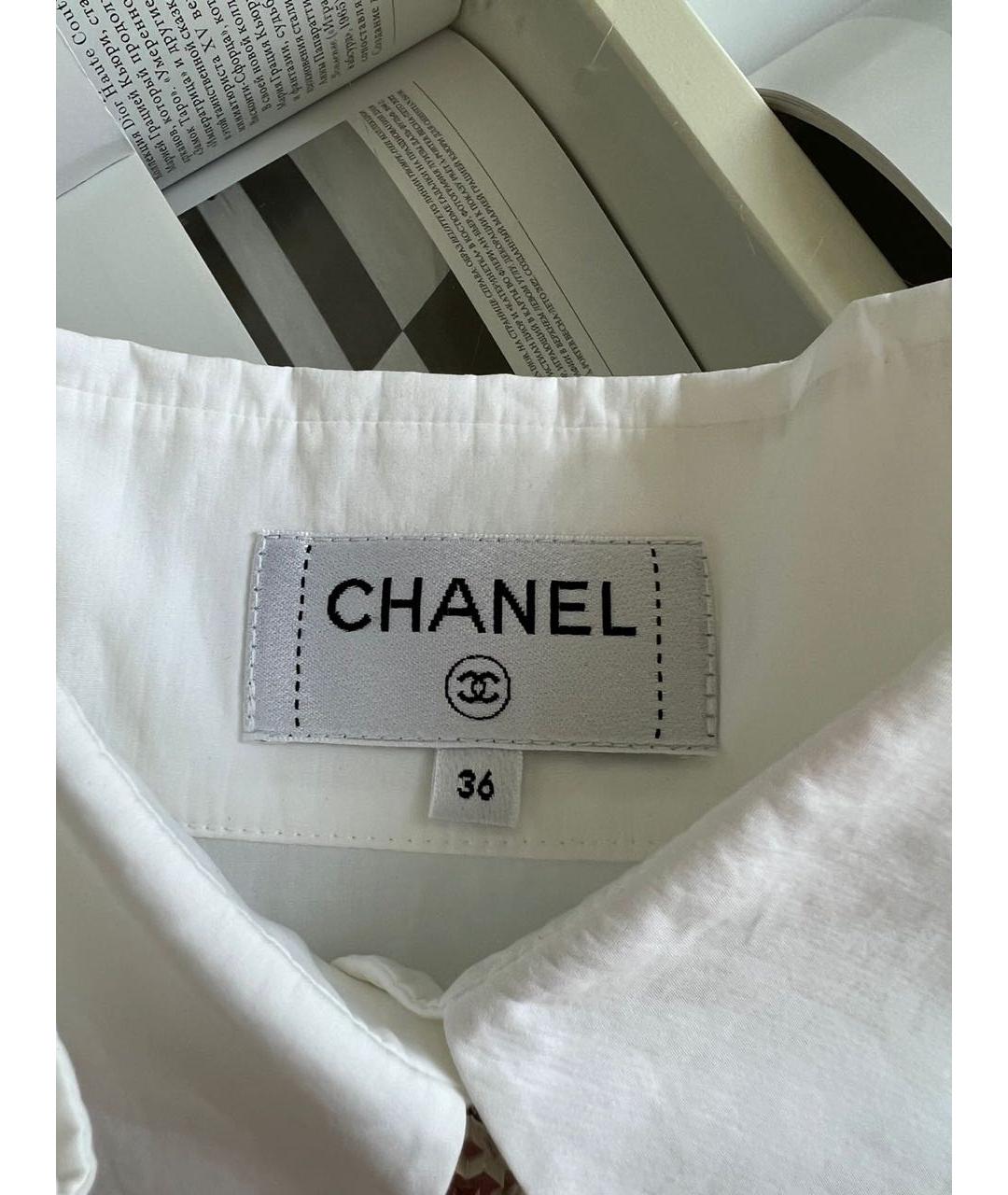 CHANEL Белая рубашка, фото 4