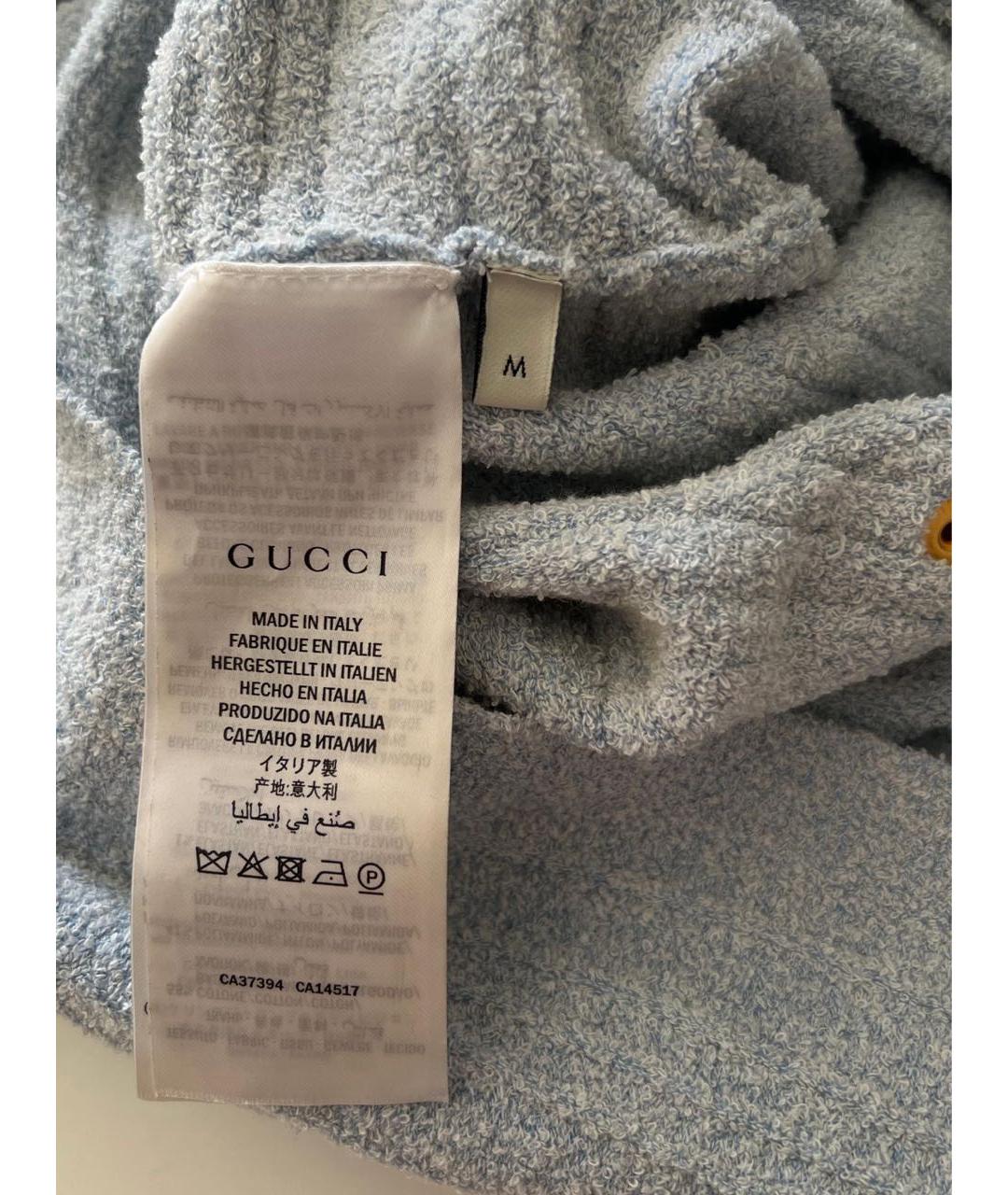 GUCCI Голубой джемпер / свитер, фото 4