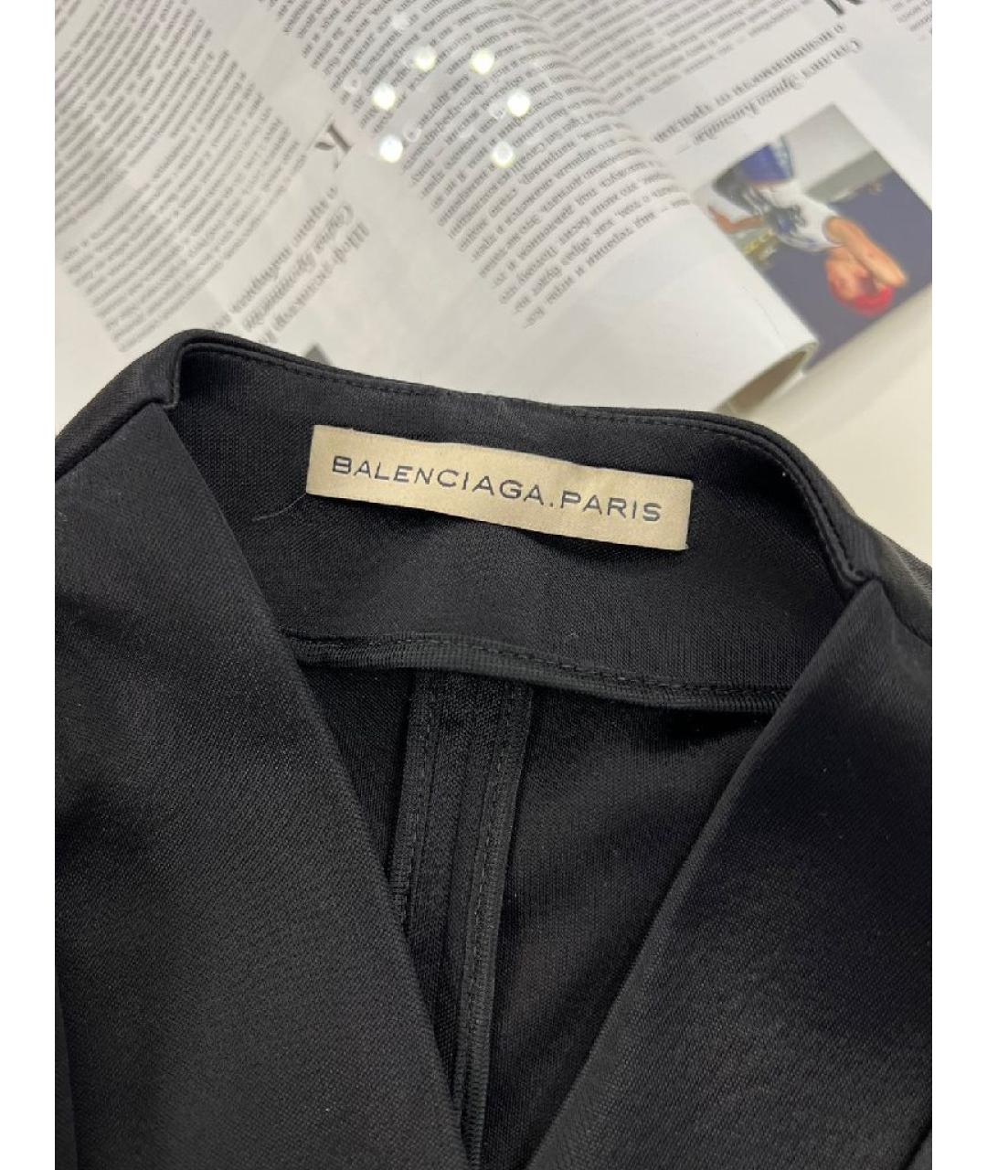 BALENCIAGA Черная блузы, фото 4