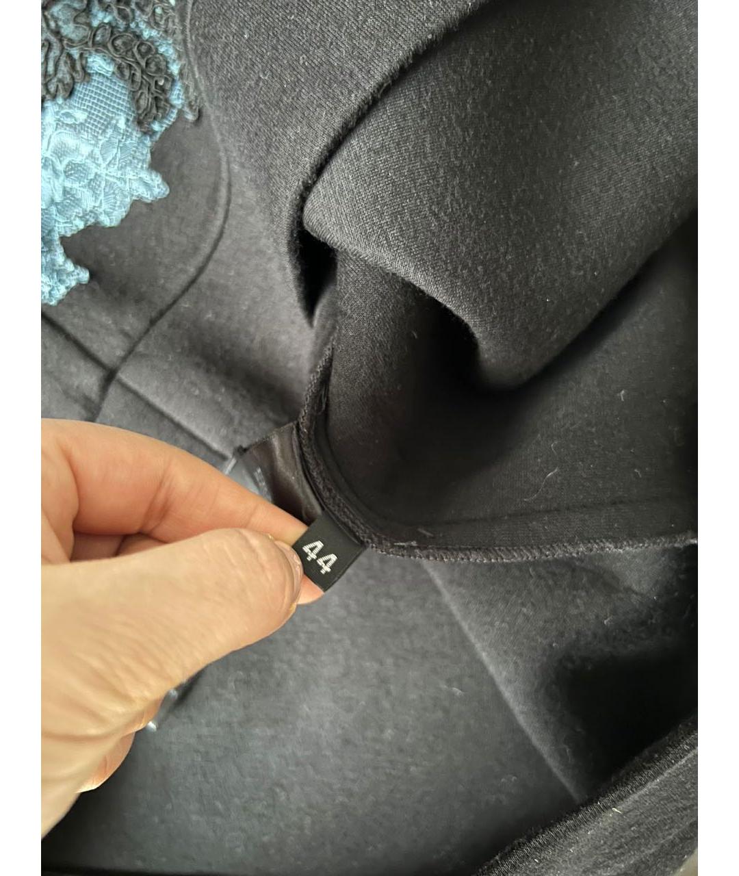 ERMANNO SCERVINO Черный джемпер / свитер, фото 5