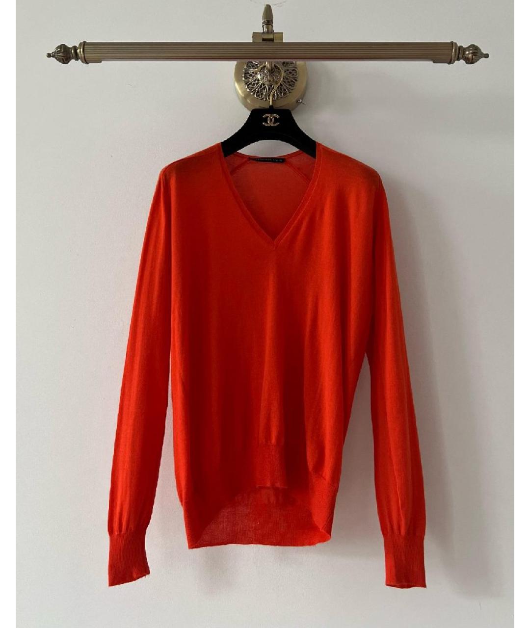 BALENCIAGA Бордовый джемпер / свитер, фото 9