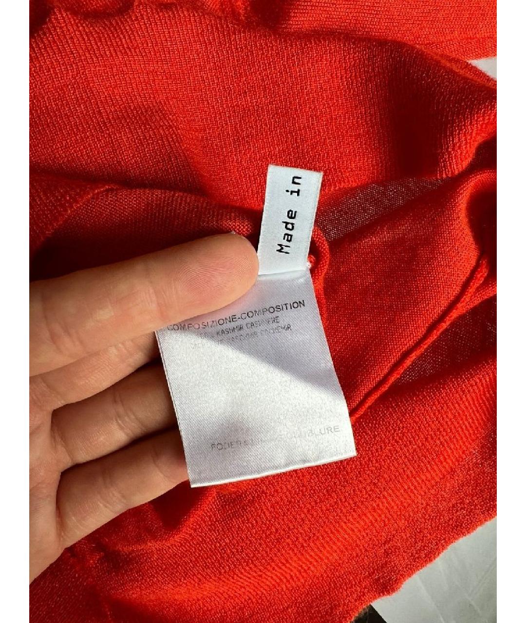 BALENCIAGA Бордовый джемпер / свитер, фото 5