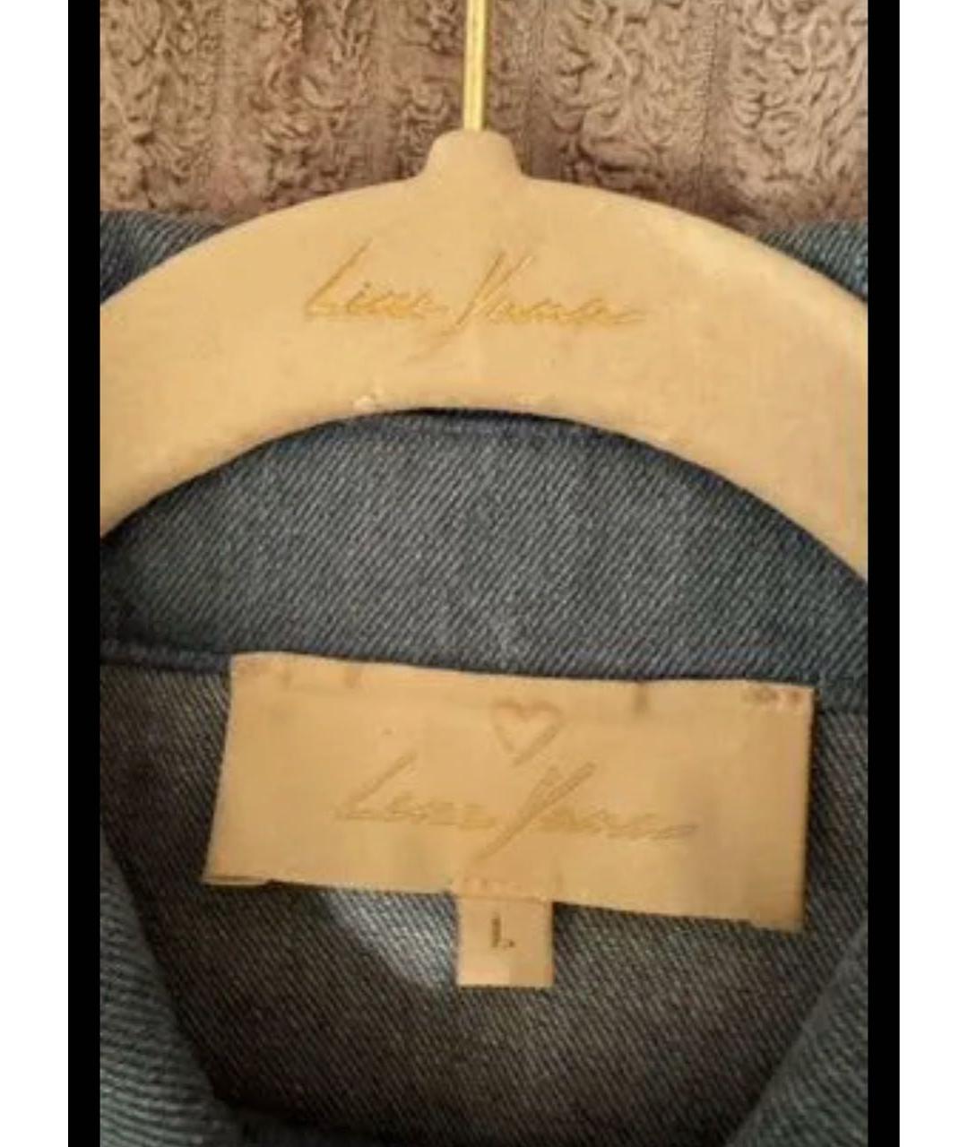 YANA RASKOVALOVA Синее хлопковое повседневное платье, фото 5