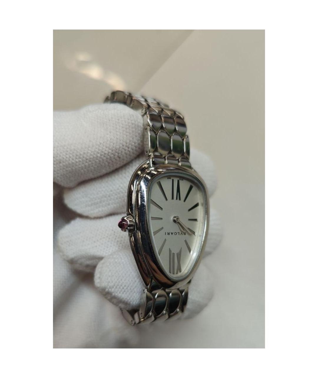 BVLGARI Белые часы, фото 3