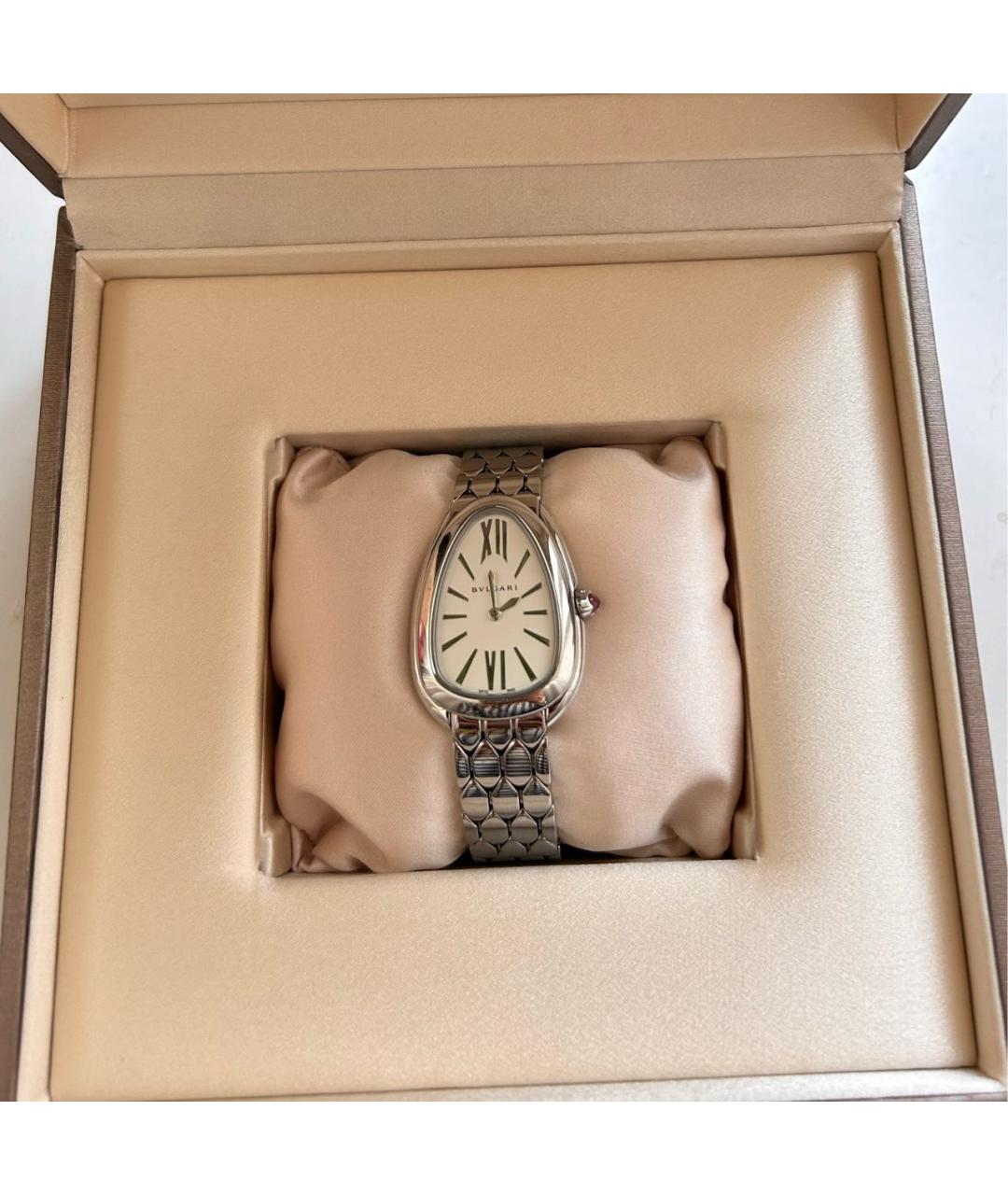 BVLGARI Белые часы, фото 2