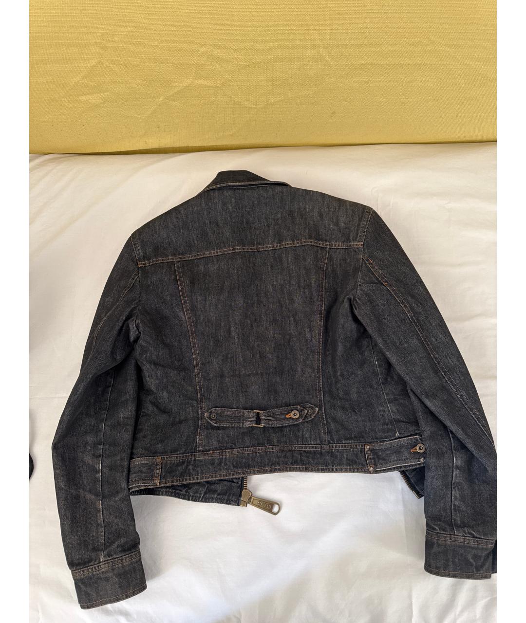 DOLCE&GABBANA Синяя деним куртка, фото 2