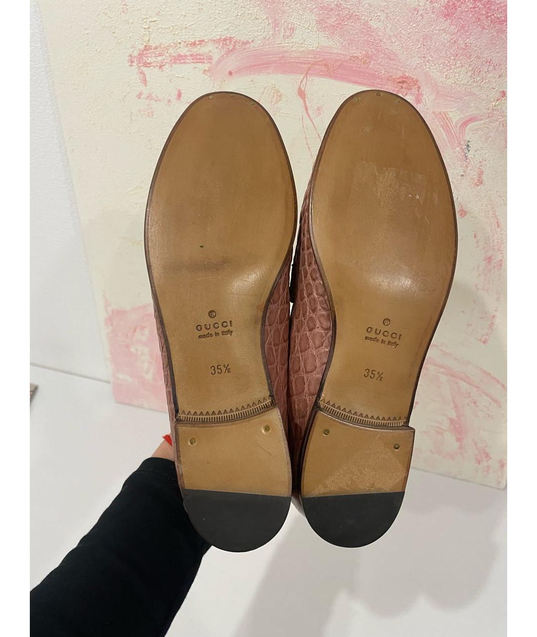 GUCCI Лоферы из экзотической кожи, фото 7