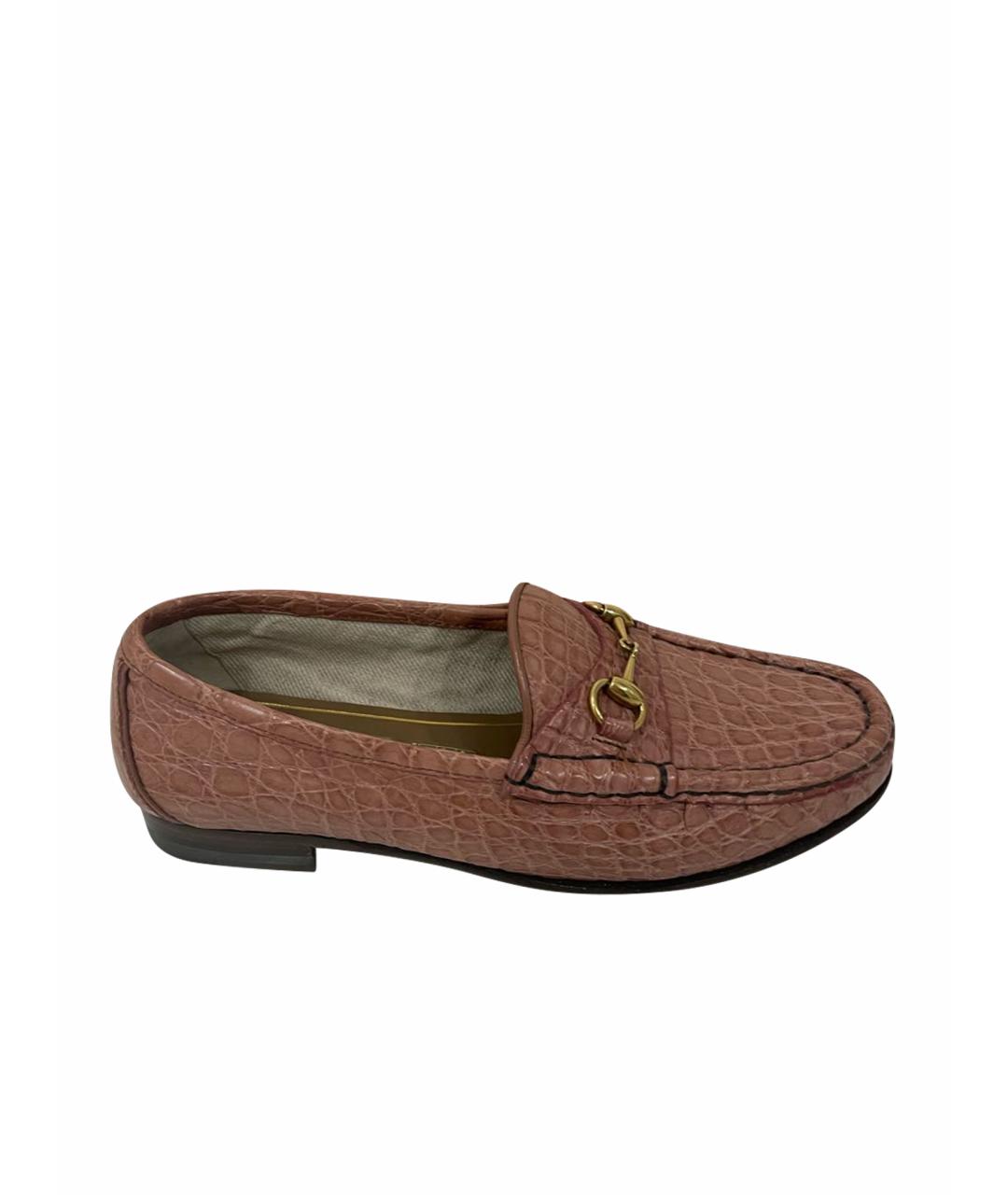 GUCCI Лоферы из экзотической кожи, фото 1