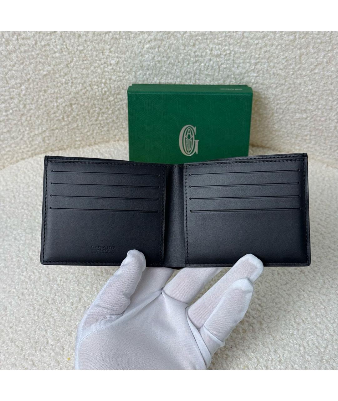 GOYARD Черный кошелек, фото 5