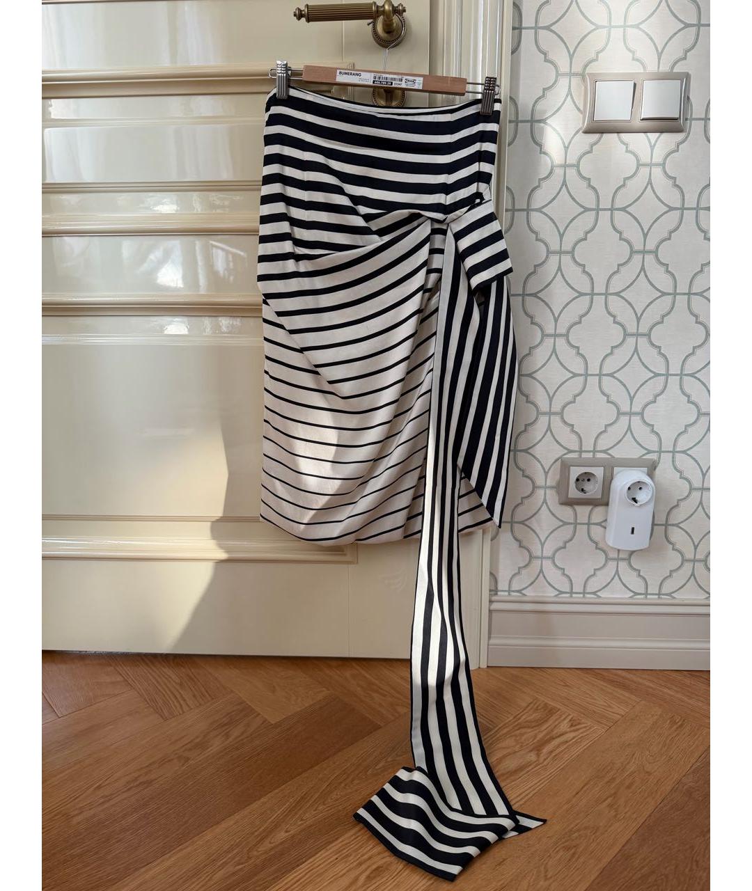 DRIES VAN NOTEN Мульти шелковая юбка миди, фото 6