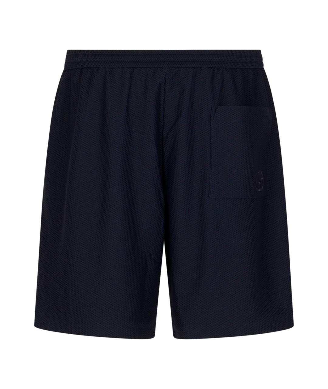 GIORGIO ARMANI Полиэстеровые шорты, фото 2