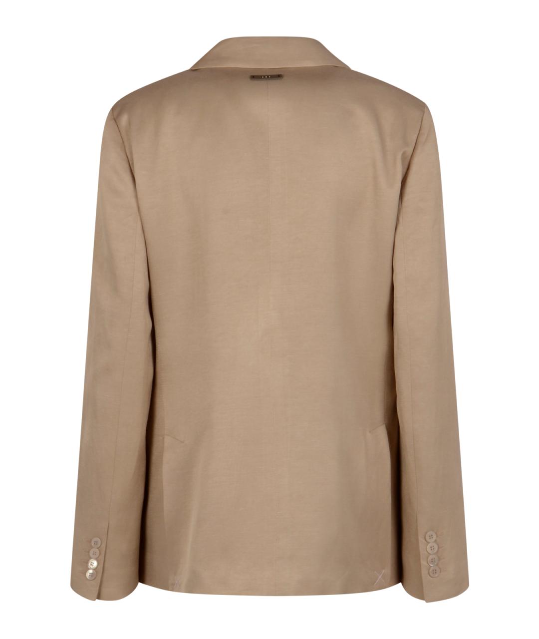 PESERICO Бежевый жакет/пиджак, фото 2