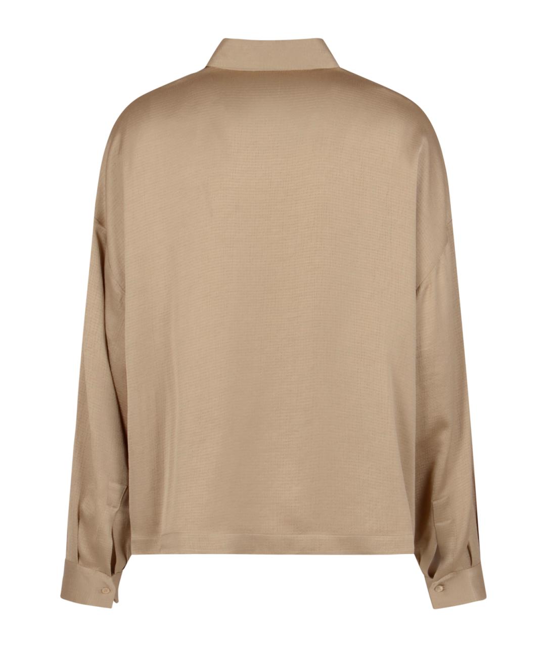 PESERICO Бежевая рубашка, фото 2