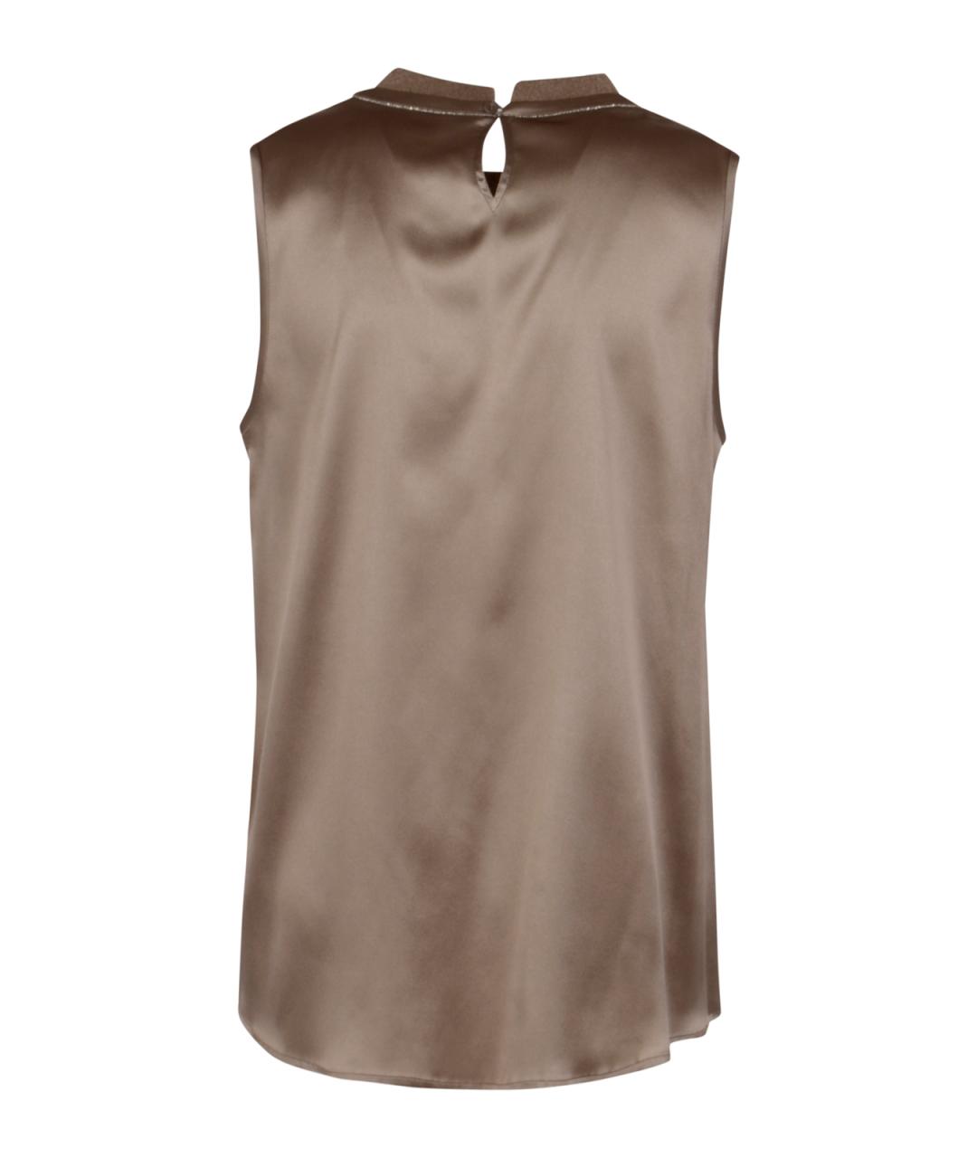 PESERICO Шелковая майка, фото 2