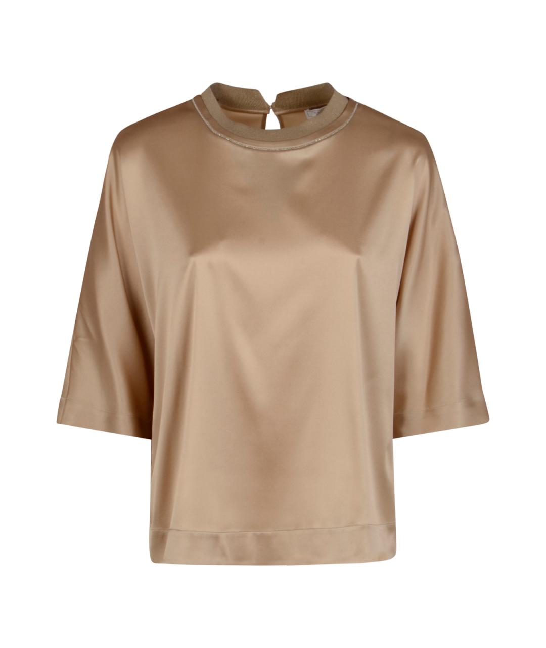 PESERICO Шелковая футболка, фото 1