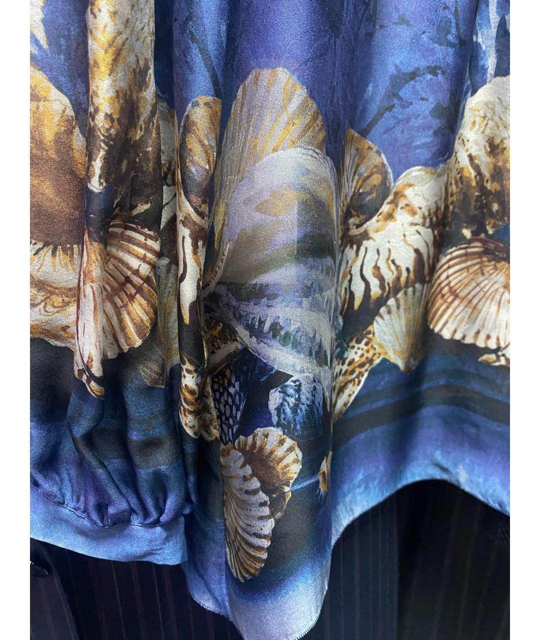 ALBERTA FERRETTI Мульти шелковая блузы, фото 4